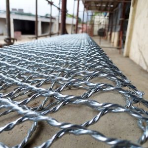 Применение оцинкованной крученой сетки 25х25 при монтаже теплоизоляции